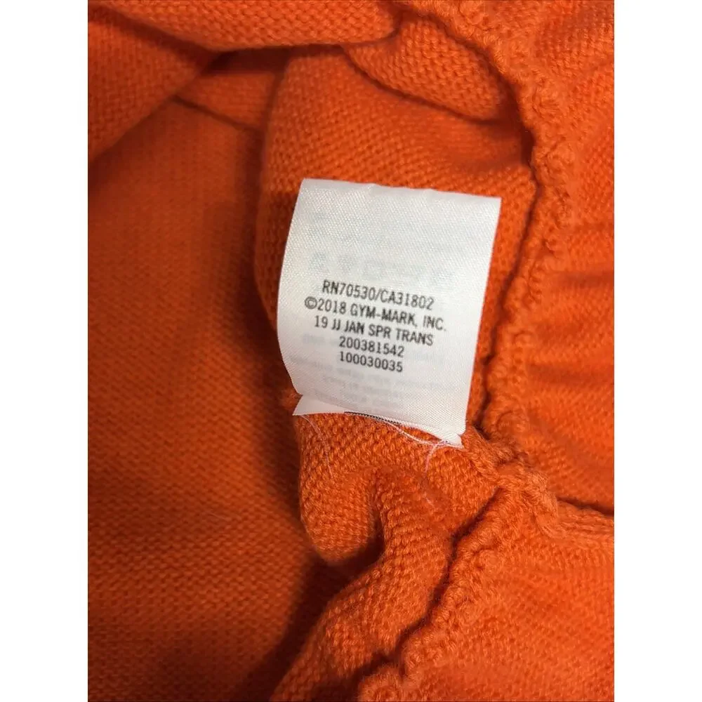 Janie and Jack Orange Tennis Themed Peplum Short Sleeve Top - Size 18-24 *FLAW*